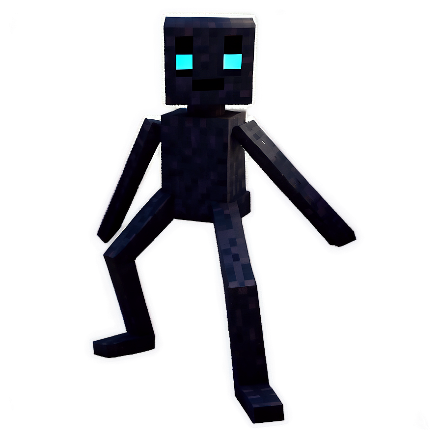 Angry Enderman Attack Stance Png Pxr