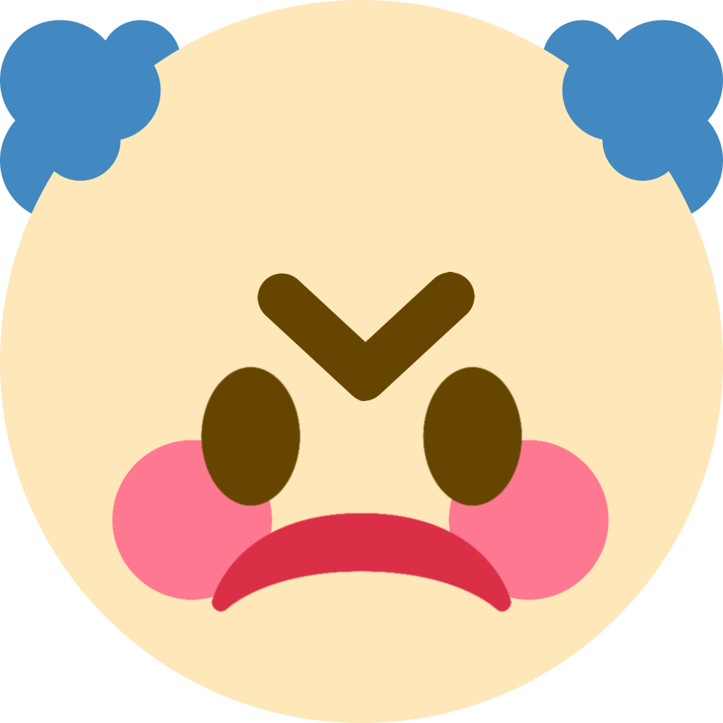 Angry Clown 2 Discord Emoji - Pensive Clown, HD Png Download PNG image with a transparent background, free high-resolution download