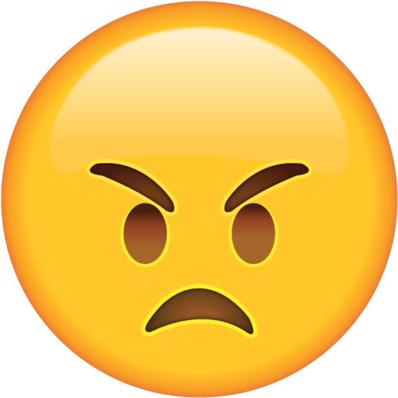 Angry Face Transparent - Angry Emoji, HD Png Download PNG image with a transparent background, free high-resolution download