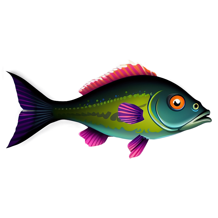 Angry Fish Cartoon Png 53