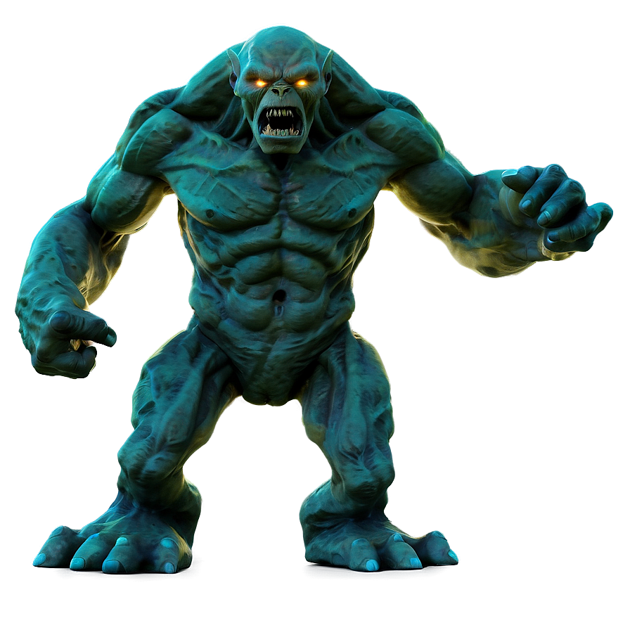 Angry Golem Magic Creature Png Wri