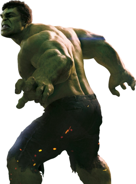 Angry Hulk Pose