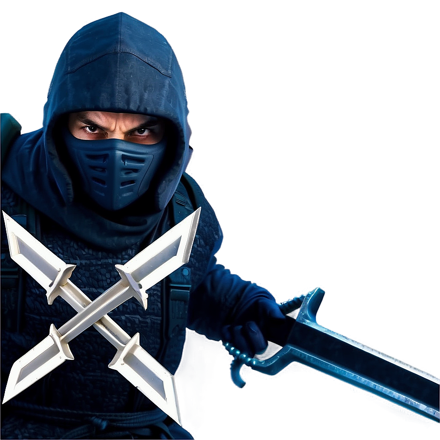 Angry Ninja Emblem Png 06112024