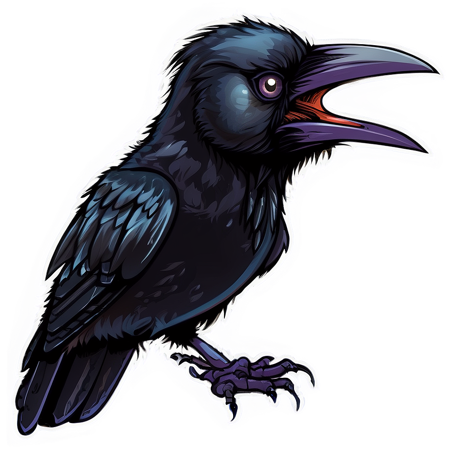 Angry Raven Mascot Png Mdk