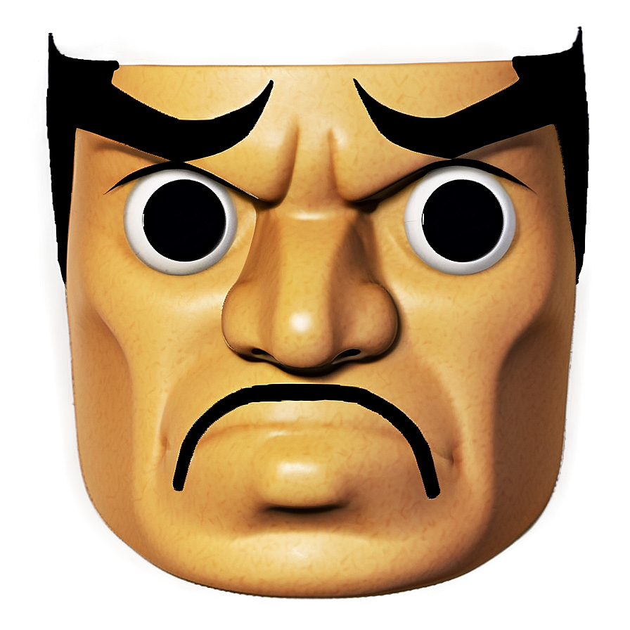 Angry Roblox Face PNG vso PNG image with a transparent background, free high-resolution download