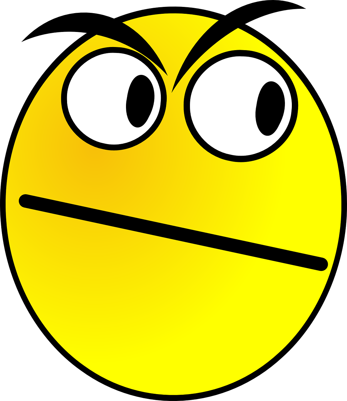 Angry Smiley Face Expression Free Picture - Biểu Cảm Mặt Cười, HD Png Download PNG image with a transparent background, free high-resolution download