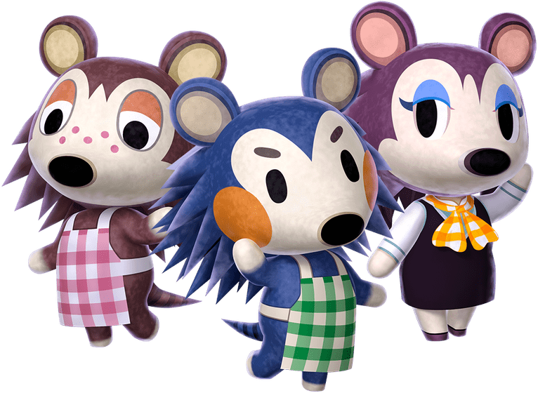 Animal Crossing Characters Mabel Sable Labelle