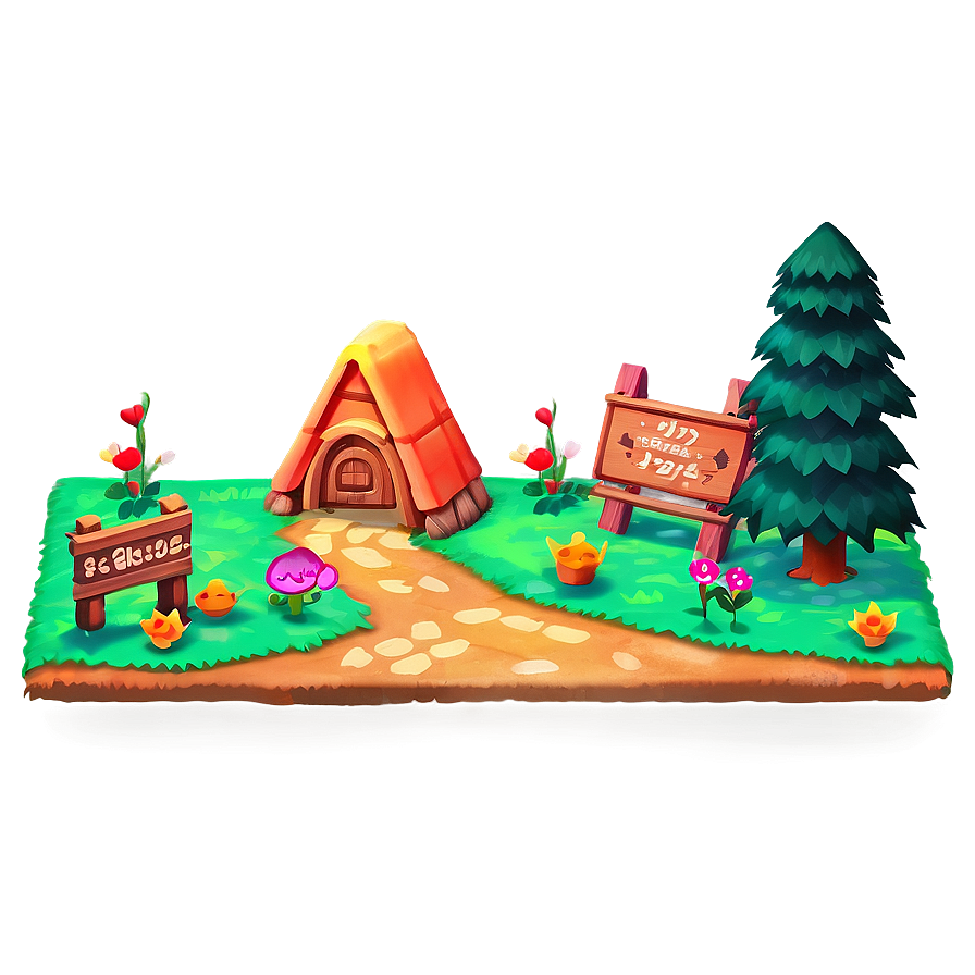 Animal Crossing Path Designs Png 05062024