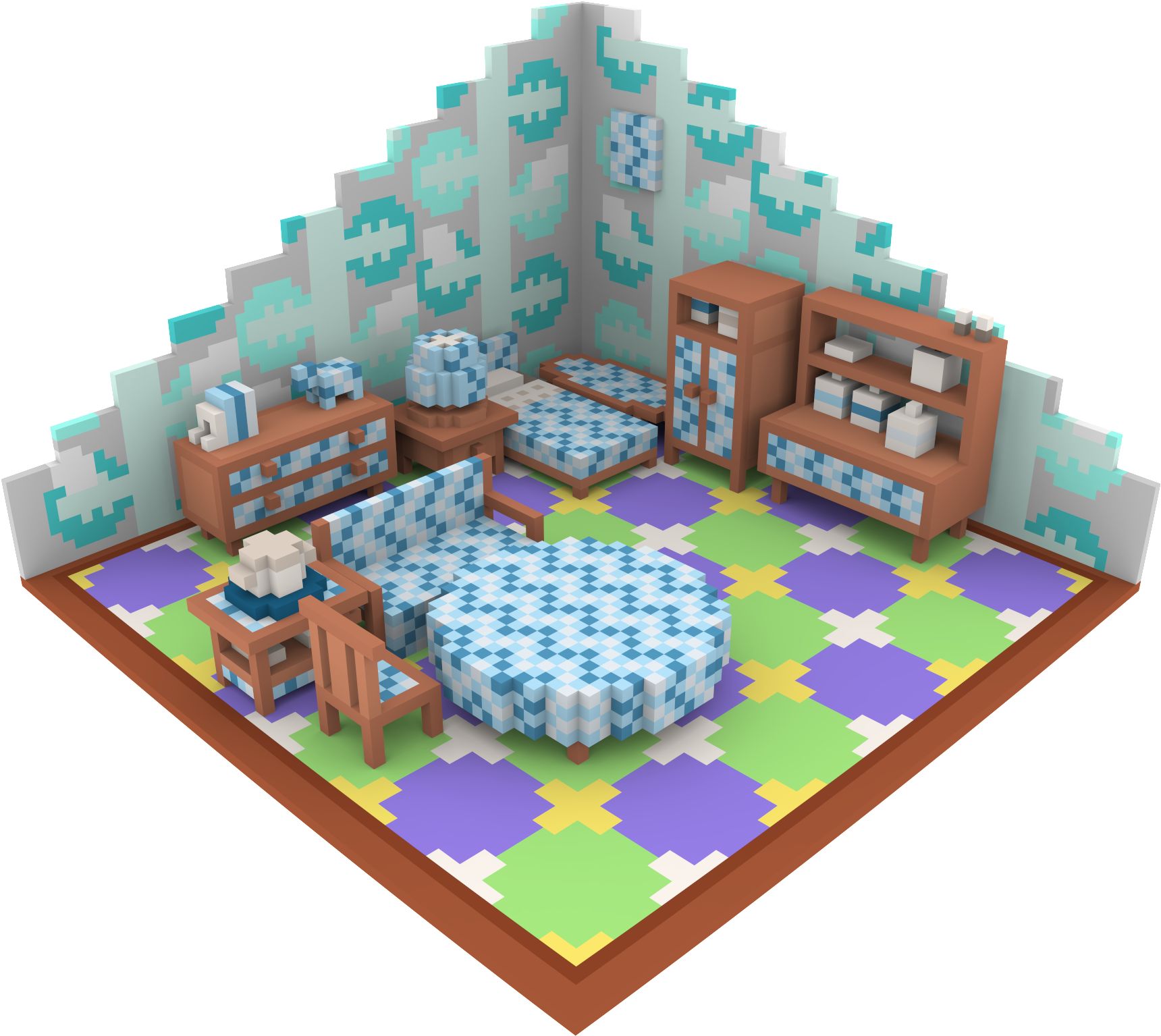 Animal Crossing Pixel Room Design