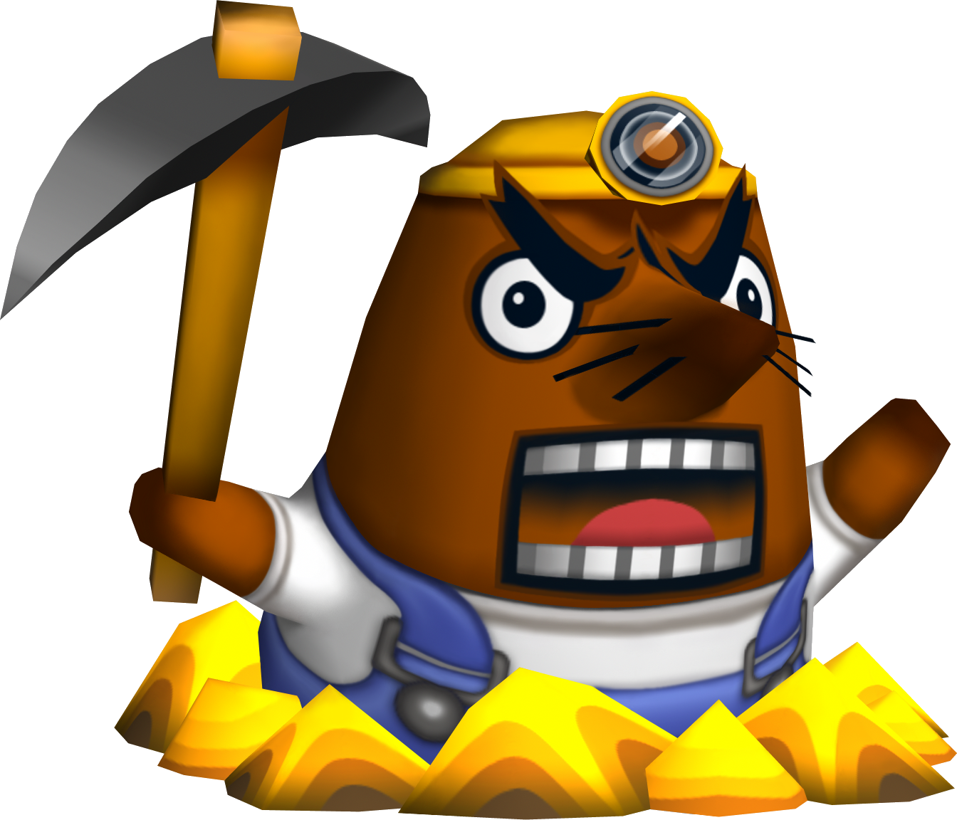 Animal Crossing Resetti Angry