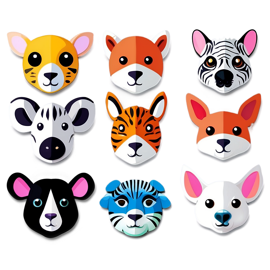 Animal Head Collection Png Nel