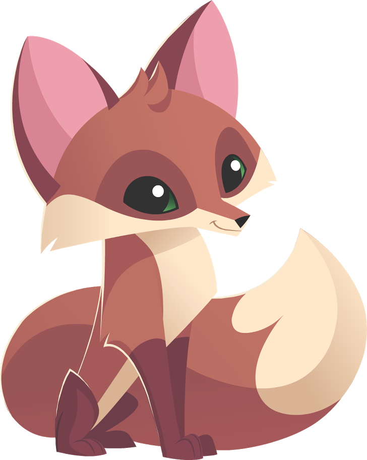 Animal Jam Arctic Fox Gray Wolf Platypus - Animal Jam Fox Png, Transparent Png PNG with transparent background