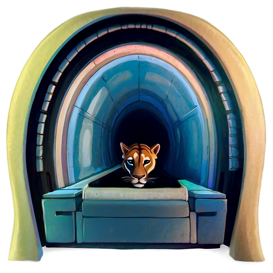 Animal Mri Scanner Illustration Png Inx