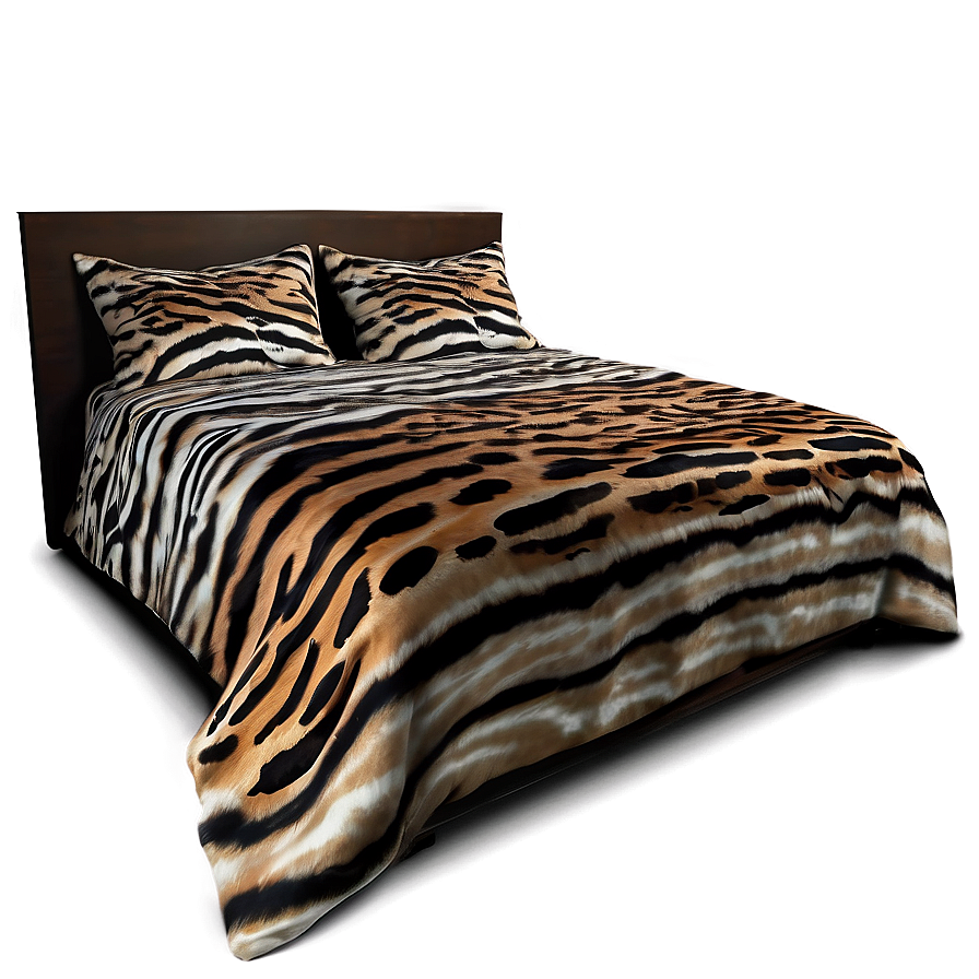 Animal Print Bed Sheet Png 06272024