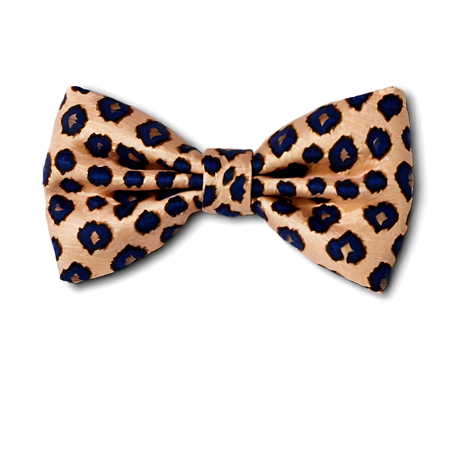 Animal Print Bow Tie Png 05252024