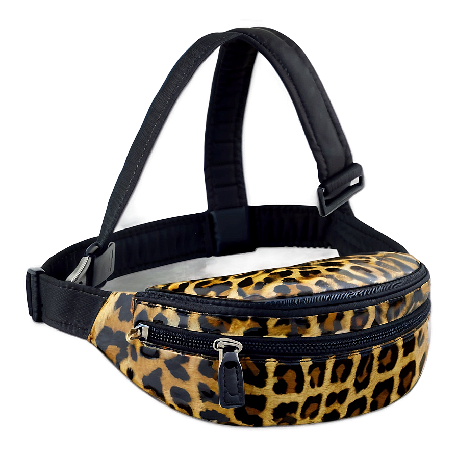 Animal Print Fanny Pack Png Qow29