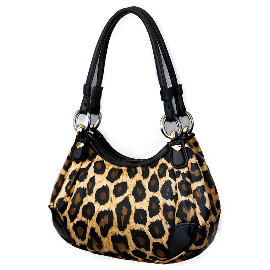 Animal Print Handbag PNG nwl PNG with transparent background