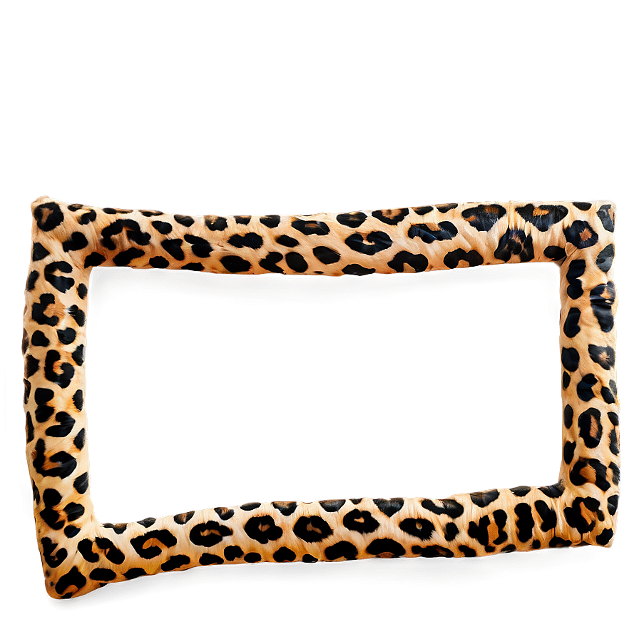 Animal Print Photo Border Png Glu84