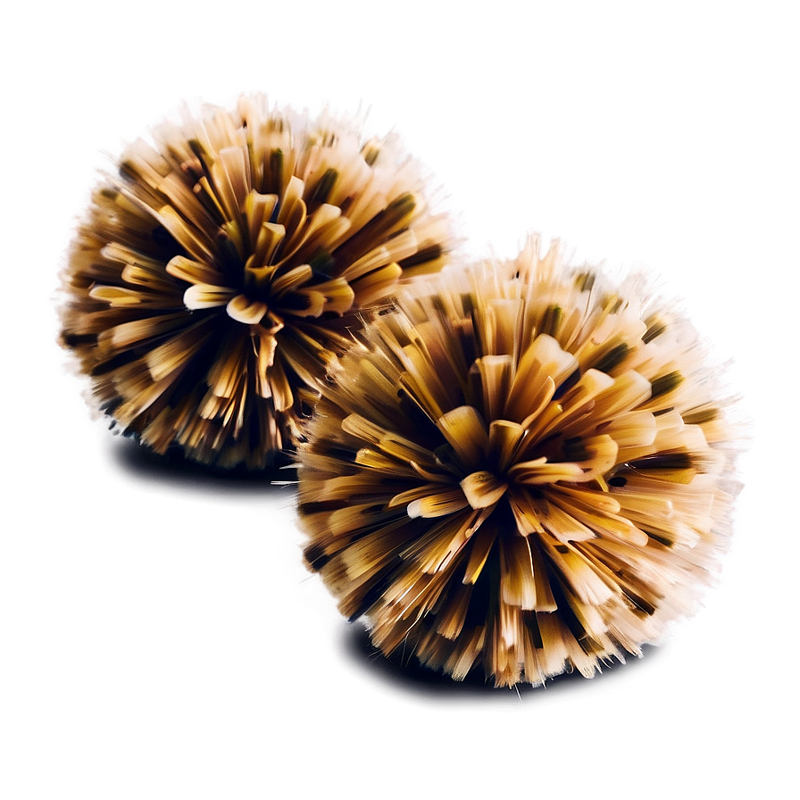 Animal Print Pom Poms Png 06132024