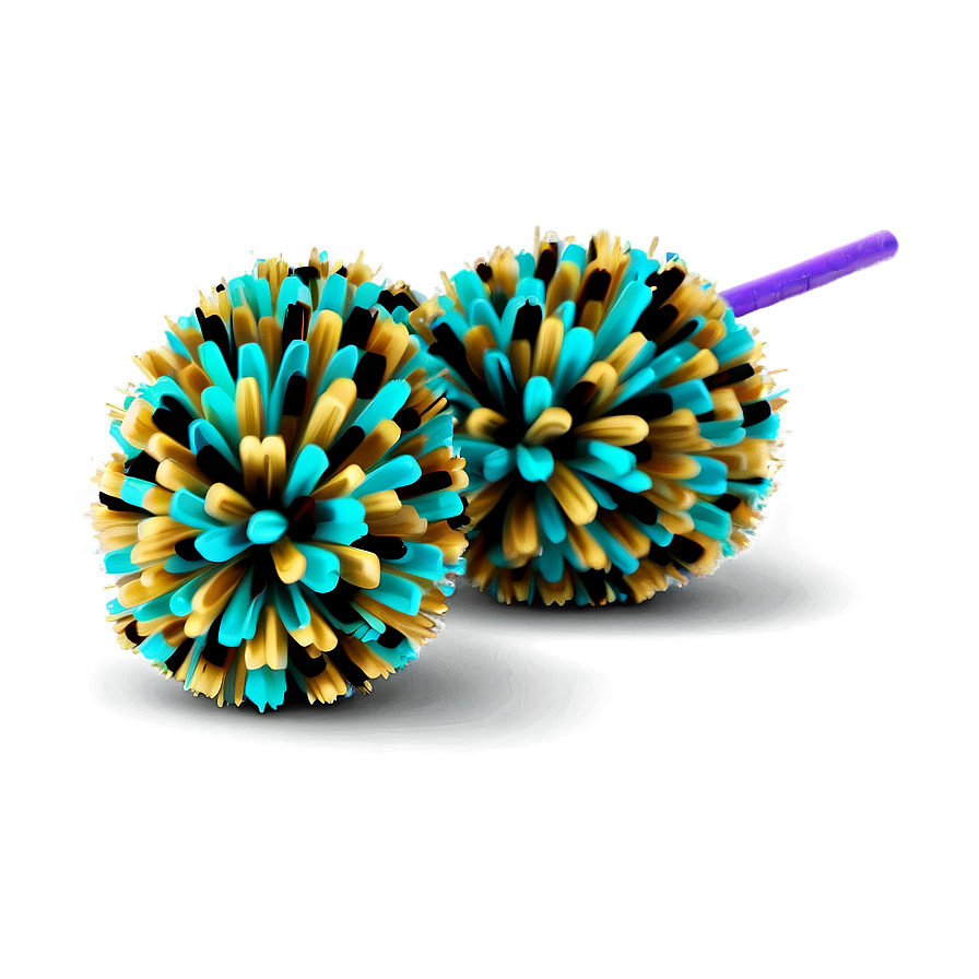 Animal Print Pom Poms Png Eph76