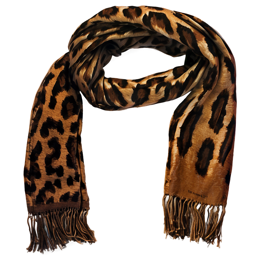 Animal Print Scarf Png 05252024