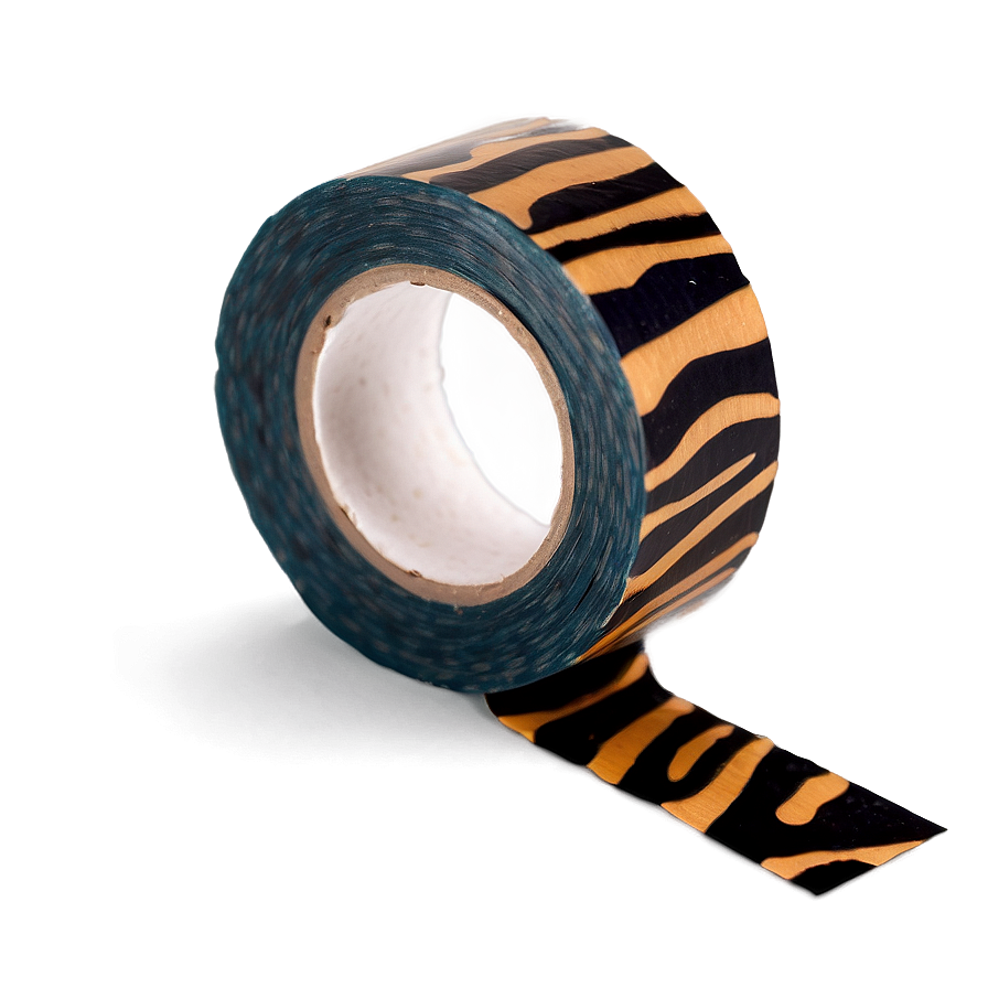 Animal Print Washi Tape Aesthetic Png 06272024