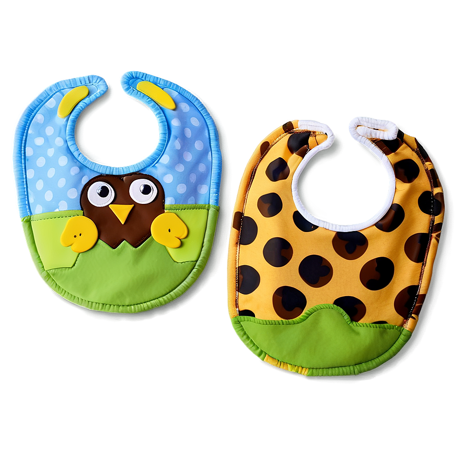 Animal Theme Baby Bib Png Bxl