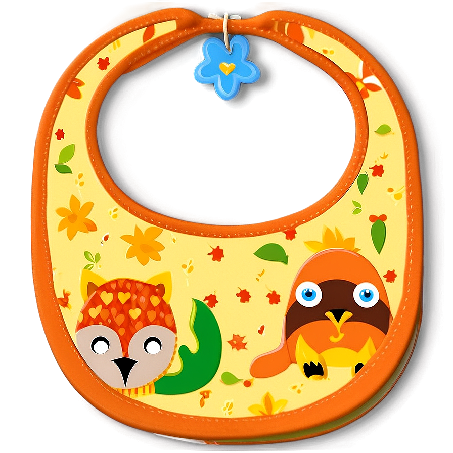 Animal Theme Baby Bib Png Eaj