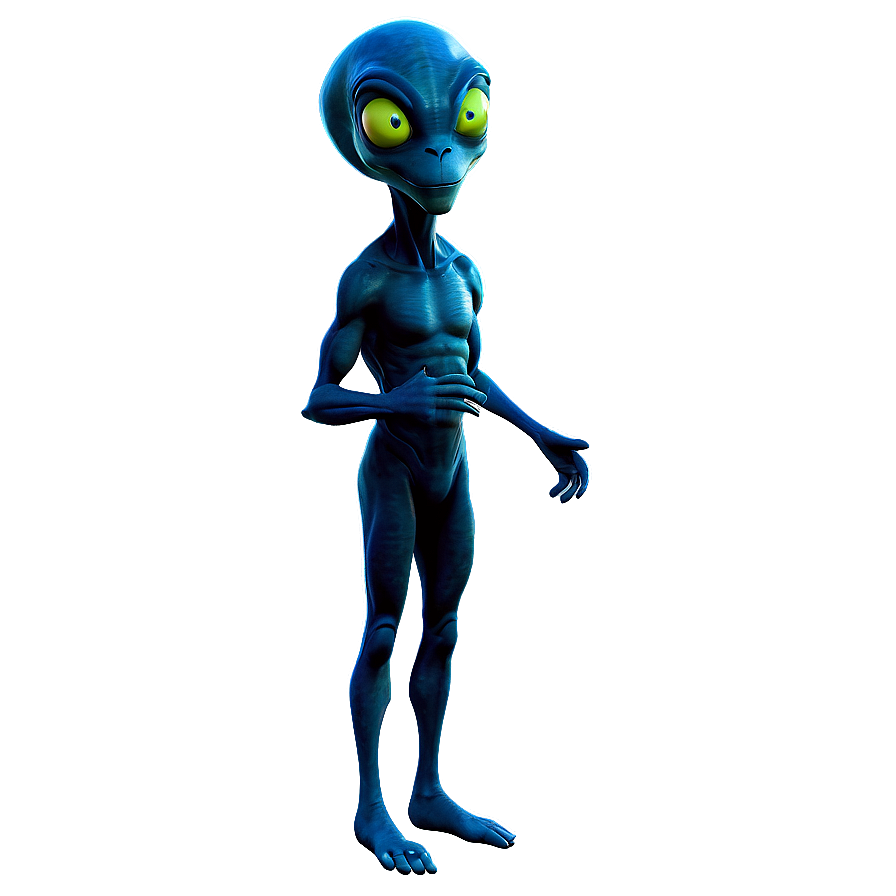 Animated Alien Cartoon Png 9