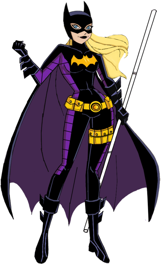 Animated Batgirl Standing Pose