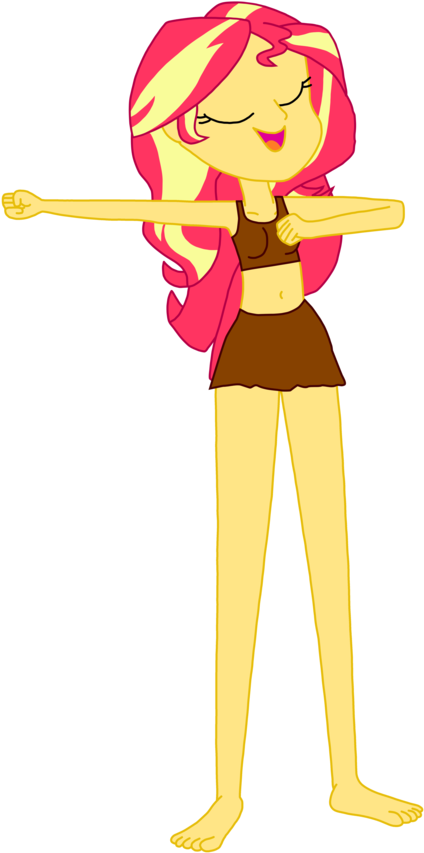 Absurd Res, Artist - Sunset Shimmer Jungle Girl, HD Png Download PNG with transparent background