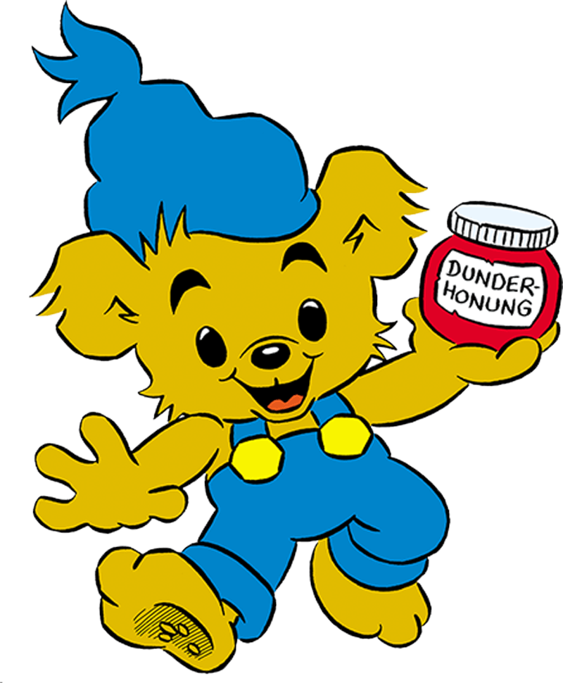 Animated Bear With Honey Jar