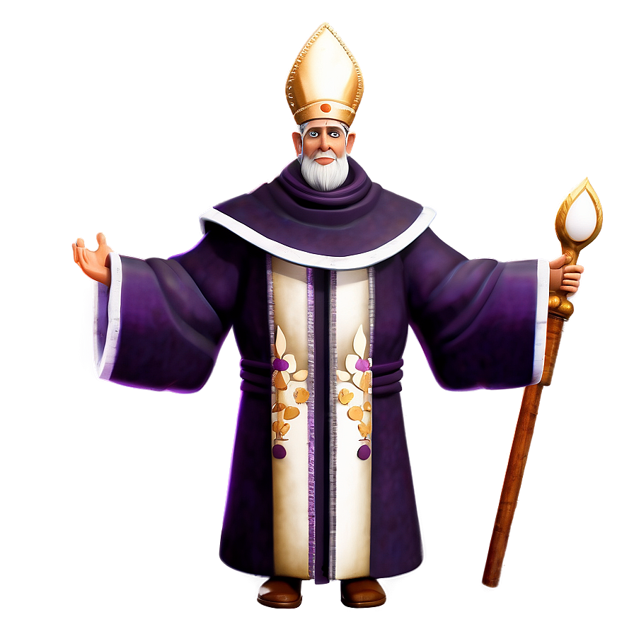 Animated Bishop Figure Png Srr