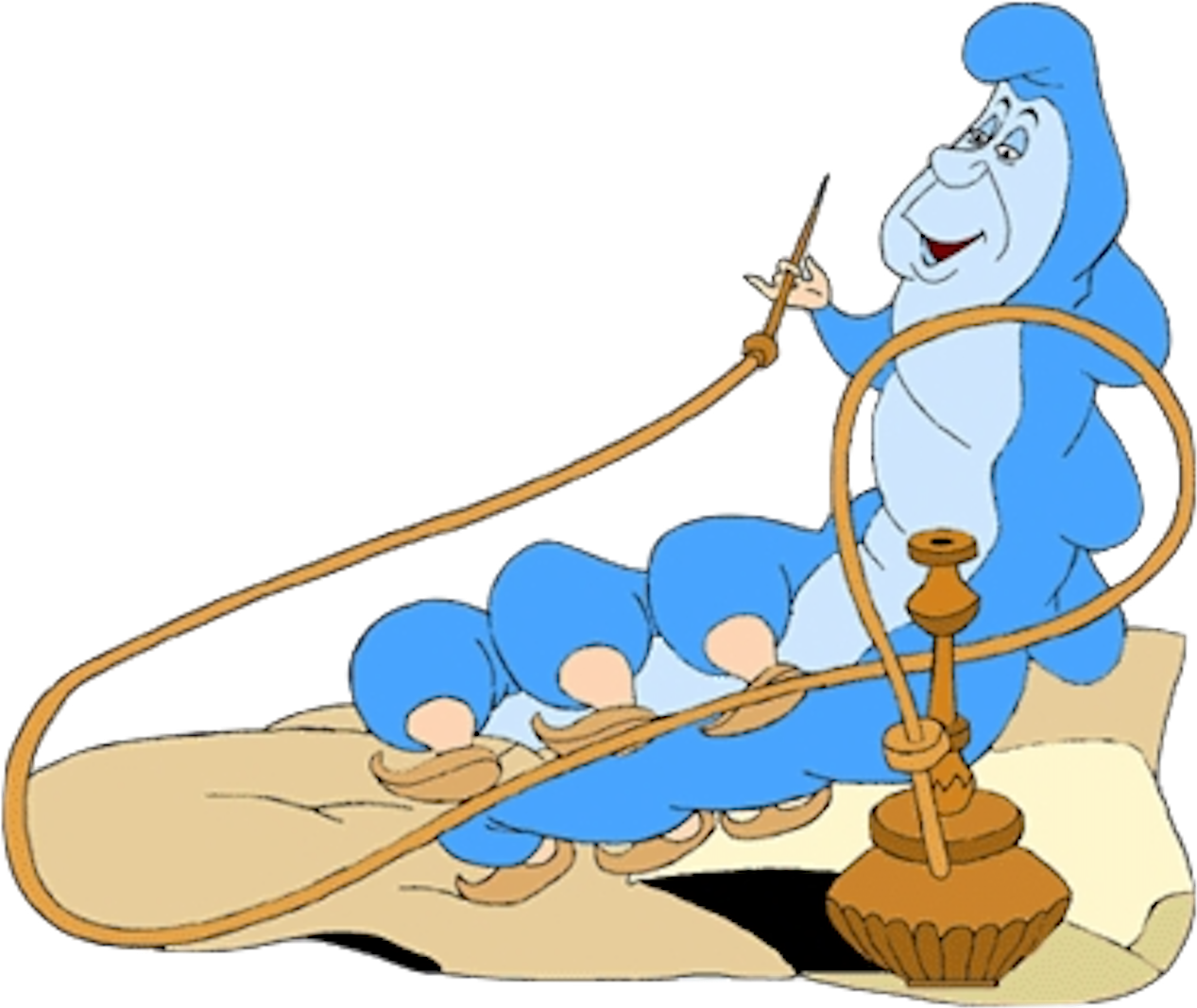 Caterpillar - Cartoon Alice In Wonderland Caterpillar, HD Png Download PNG with transparent background