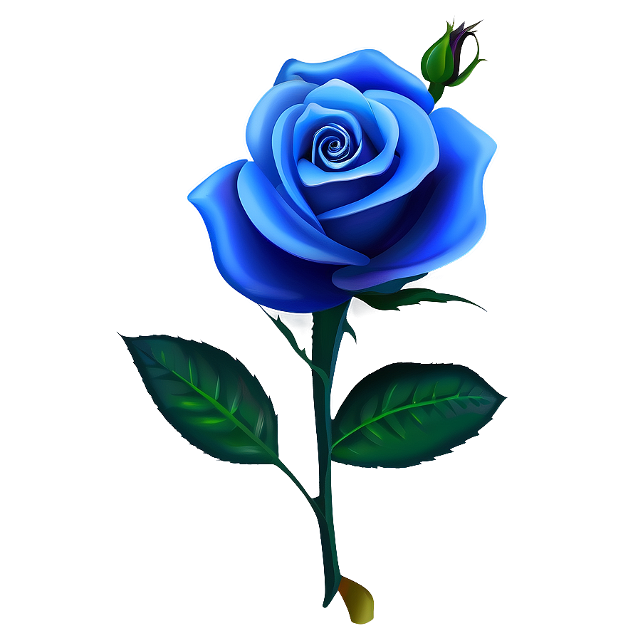 Animated Blue Rose Png Cbf30