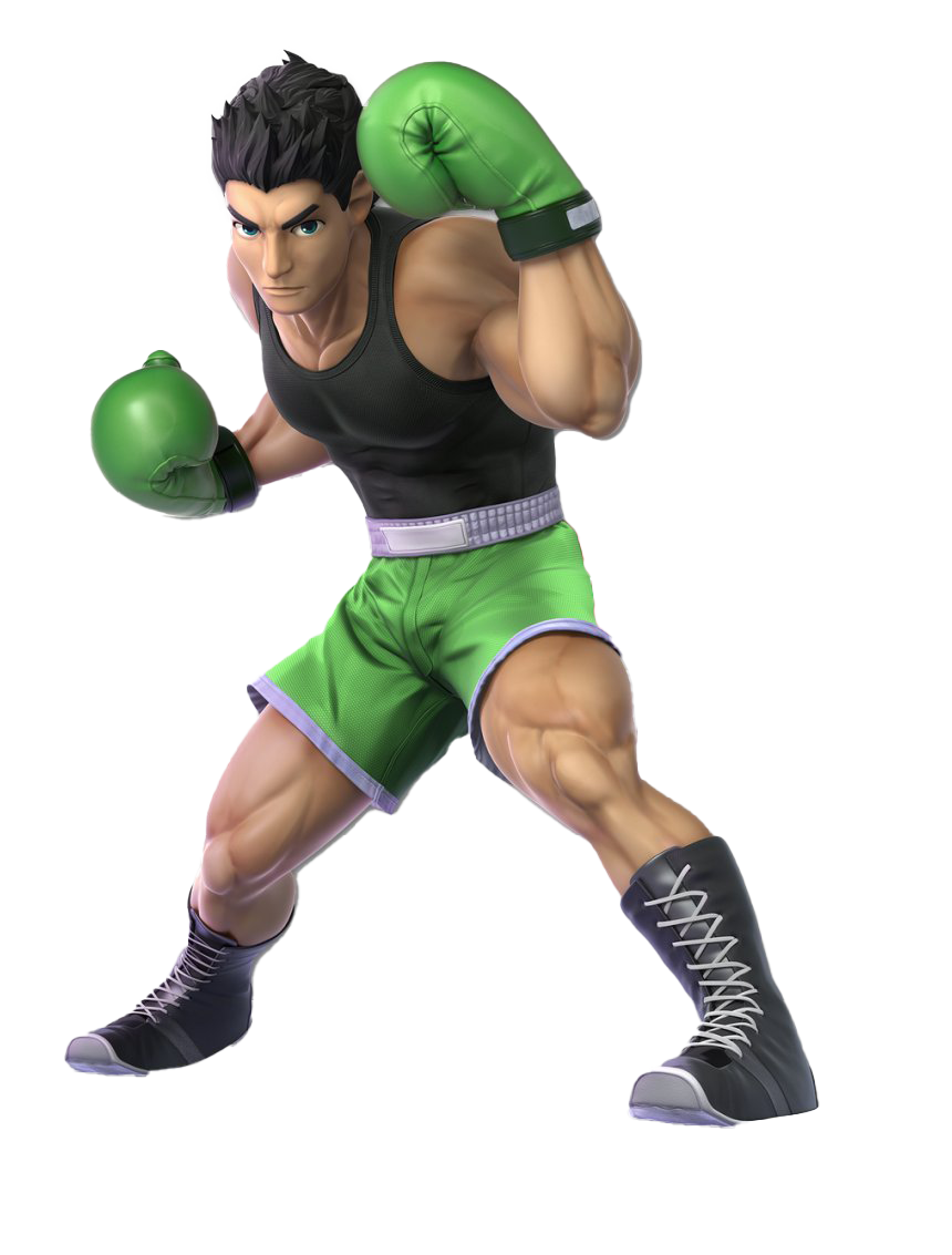 Animated Boxer Character Pose