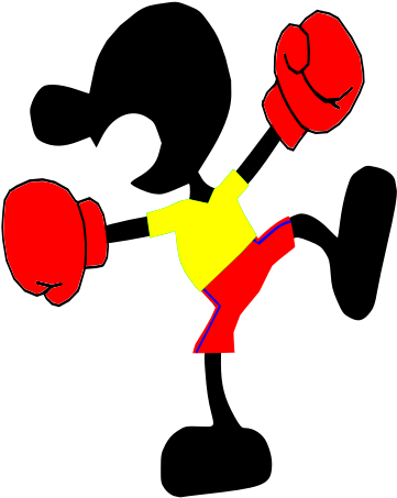 Animated Boxing Character