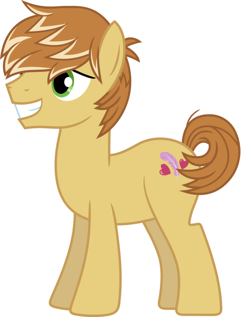 Animated Brown Ponywith Bangs