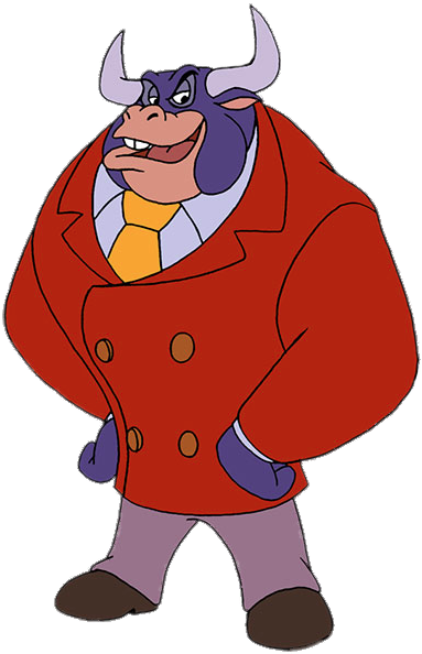 Darkwing Duck Character Taurus Bulba - Cartoon Villain Png, Transparent Png PNG with transparent background