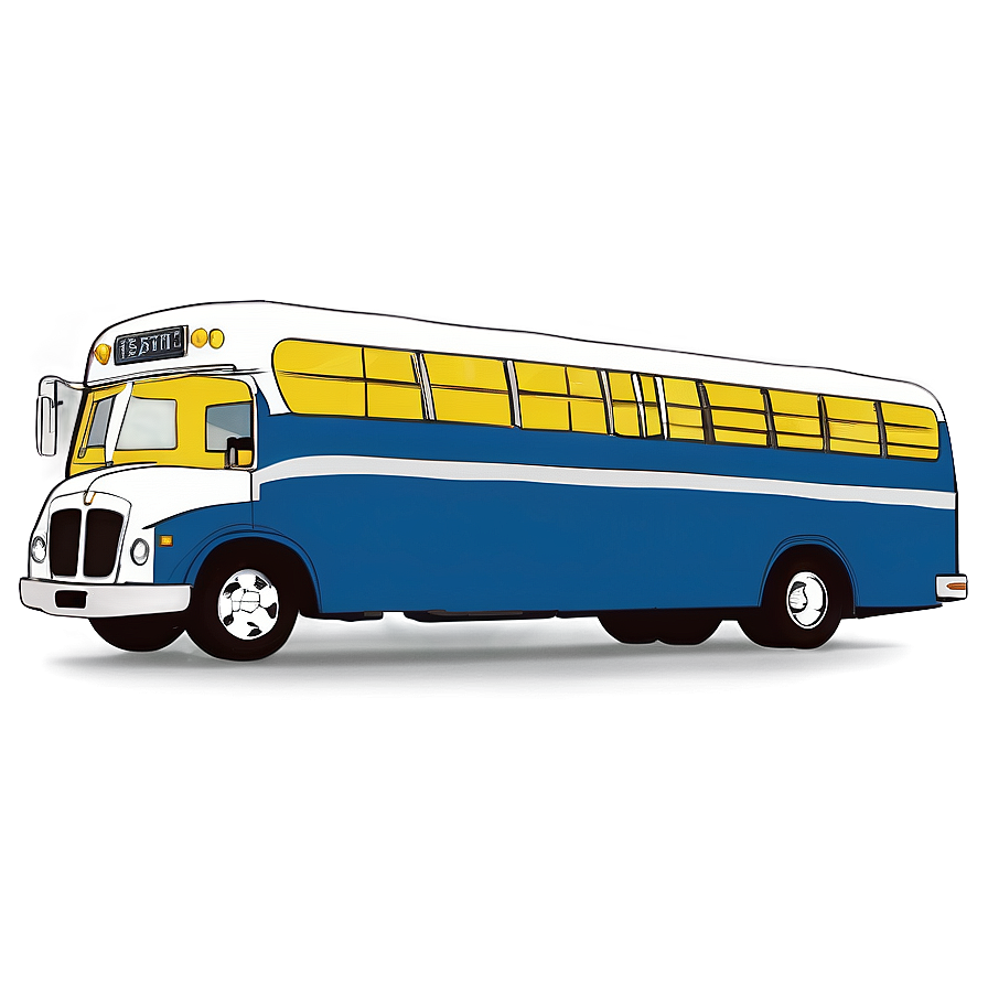 Animated Bus Png 7