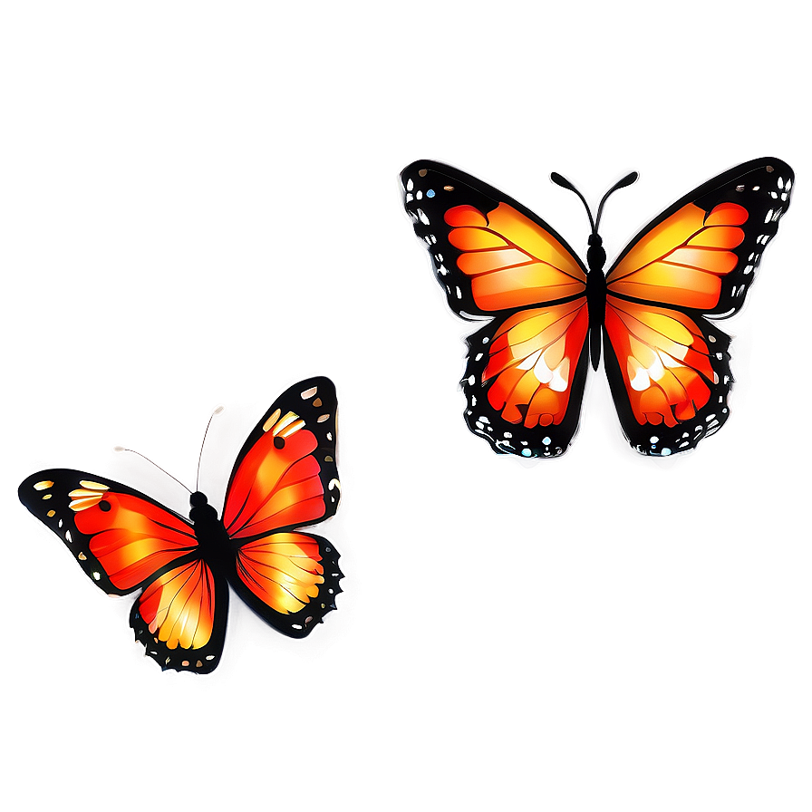Animated Butterflies PNG yyw PNG with transparent background