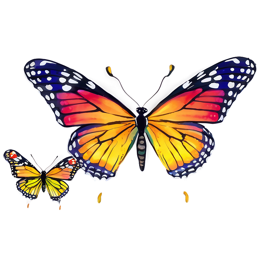 Animated Butterfly Flight Png 04292024