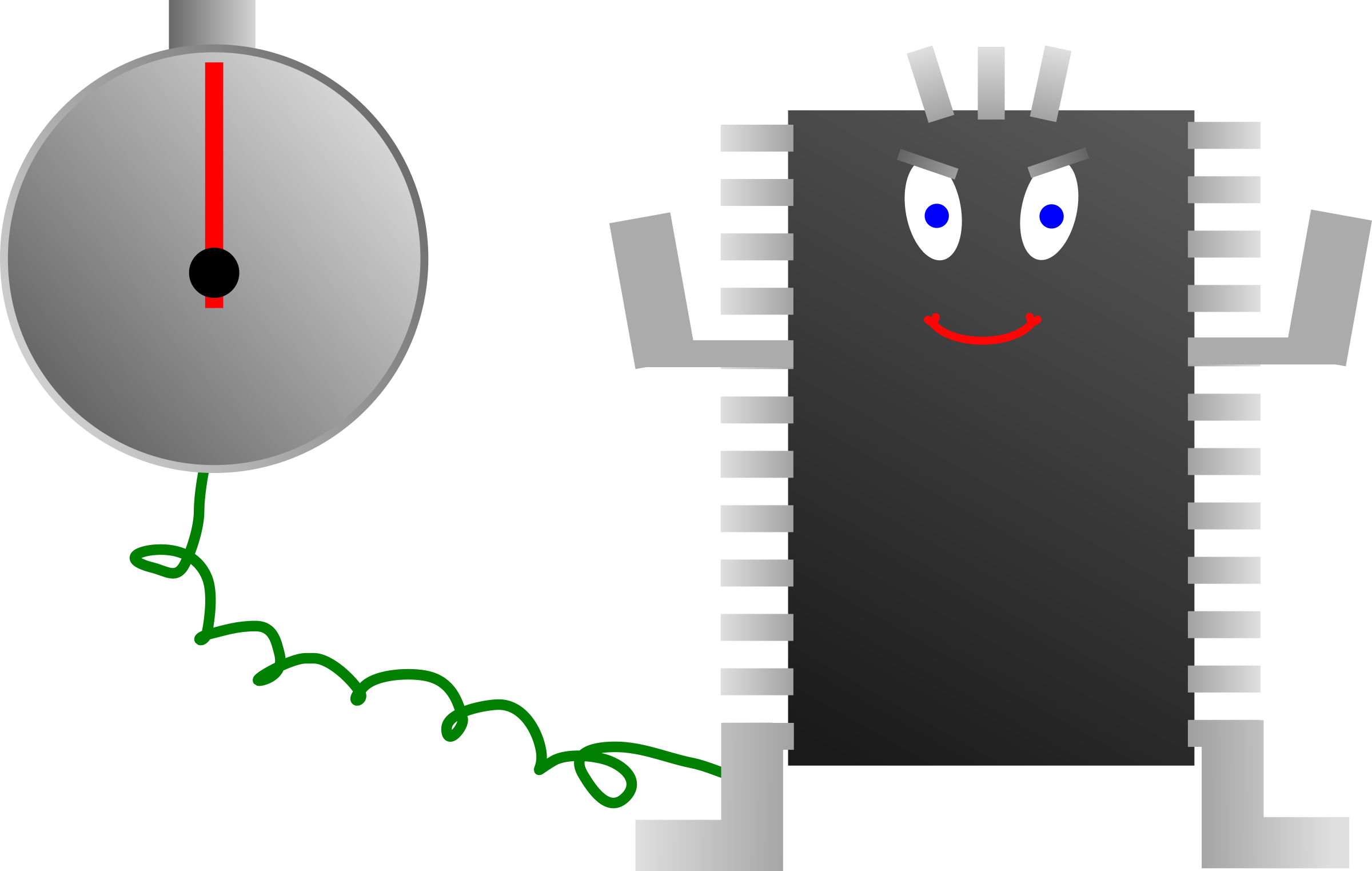 Animated C P Uand Temperature Gauge