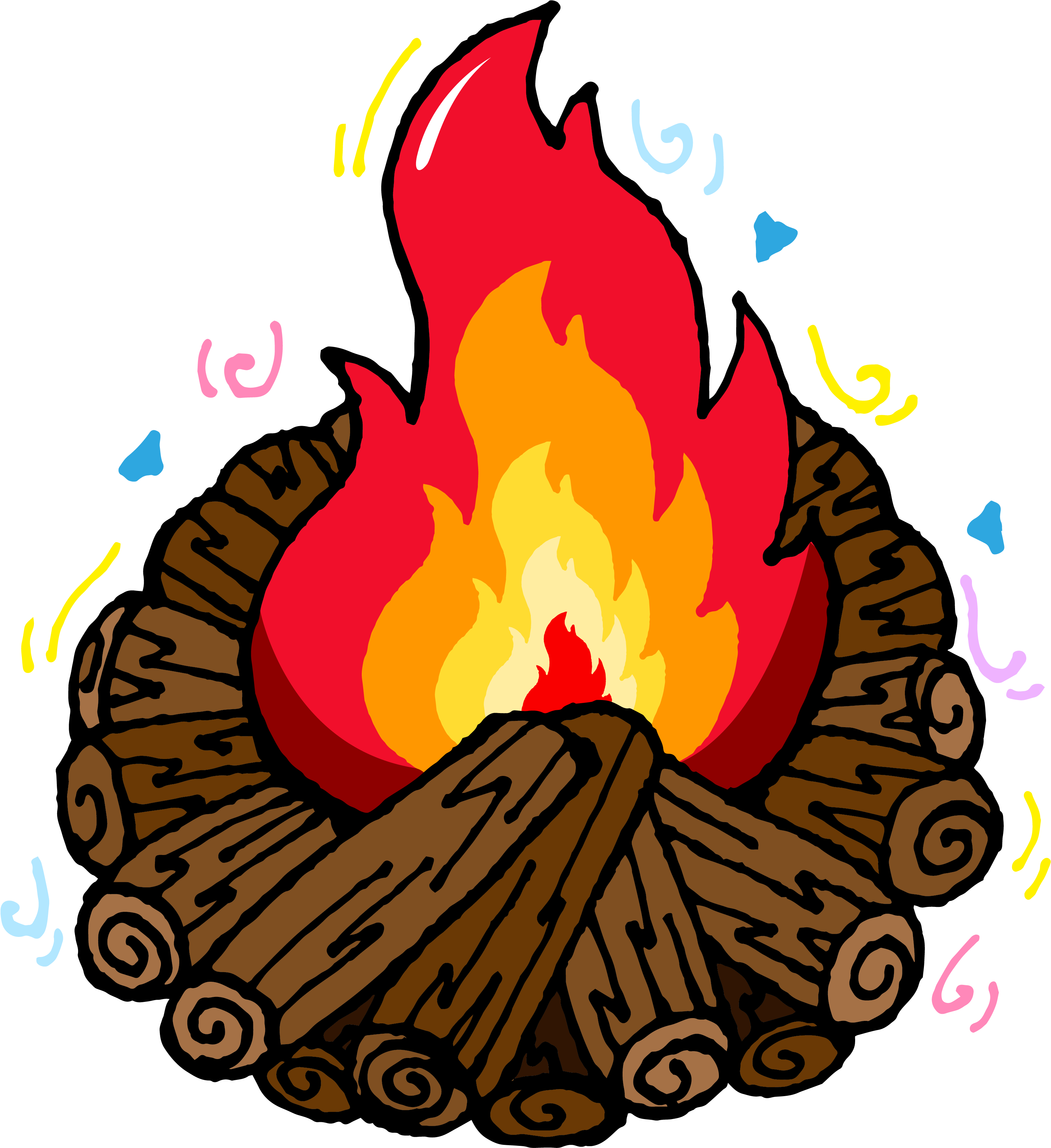 Campfire Png With Transparent Background - Clip Art, Png Download PNG with transparent background