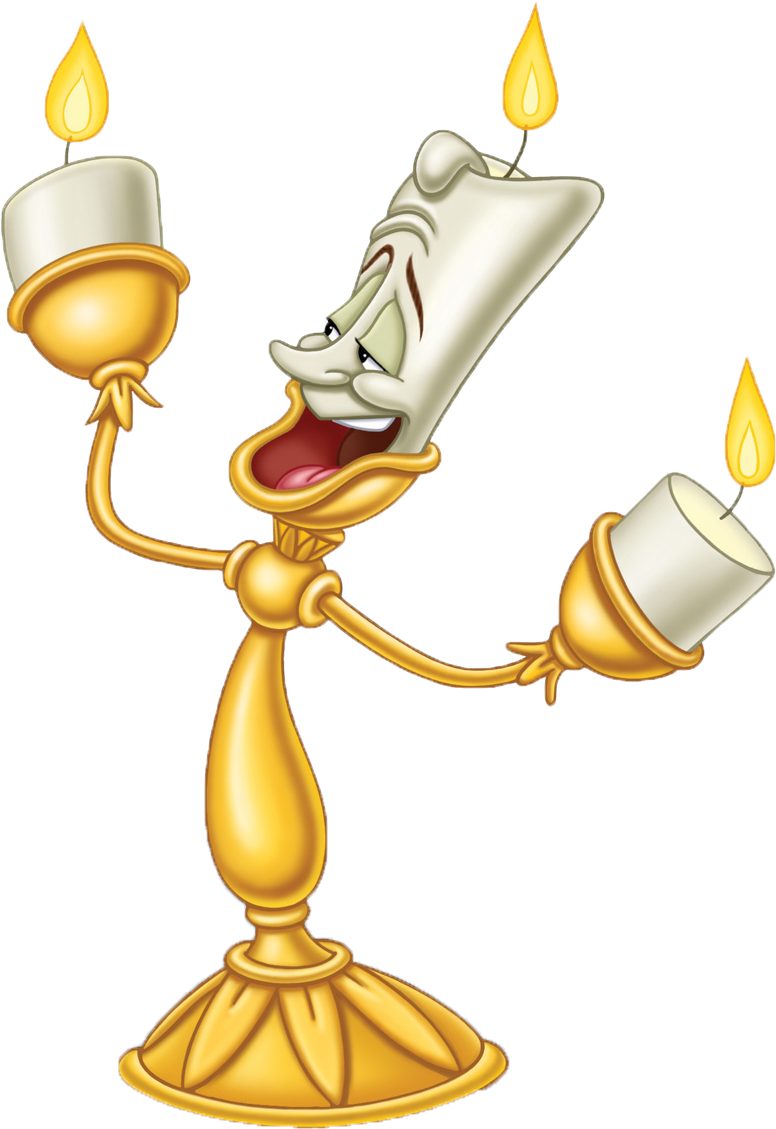 Animated Candelabra Character