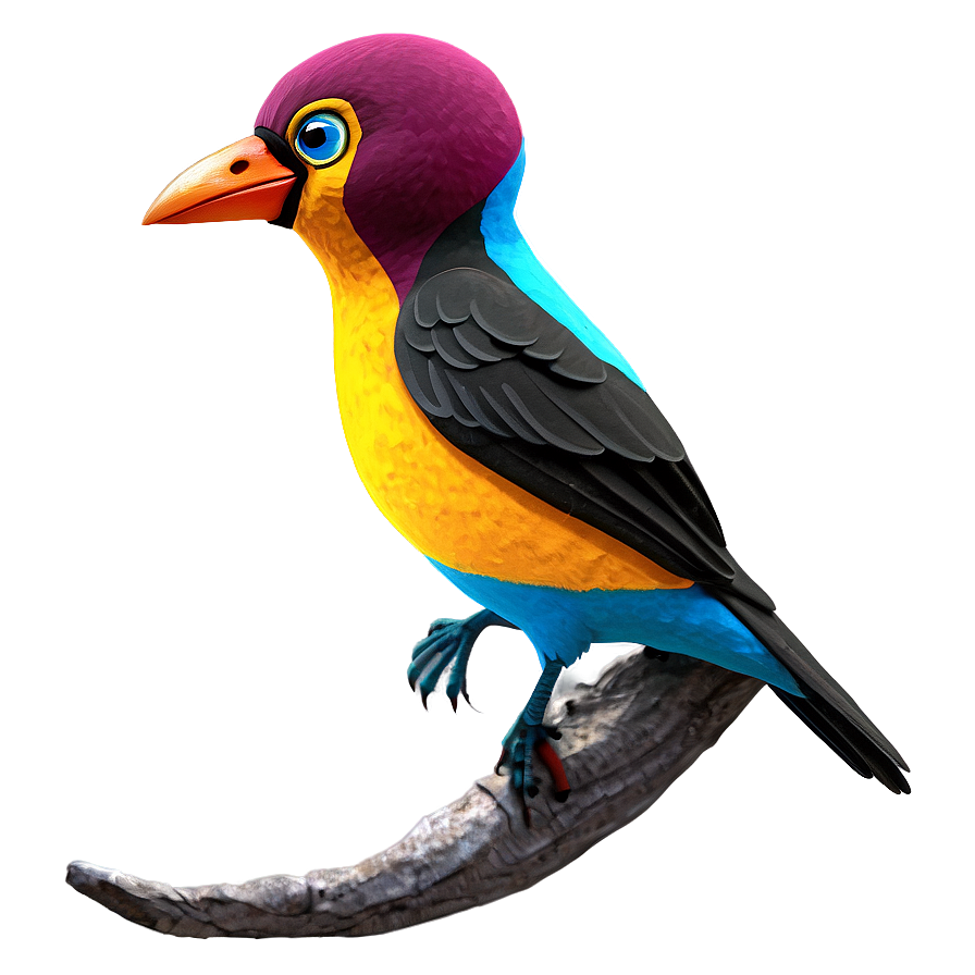Animated Cartoon Bird PNG lle40 PNG image with a transparent background, free high-resolution download