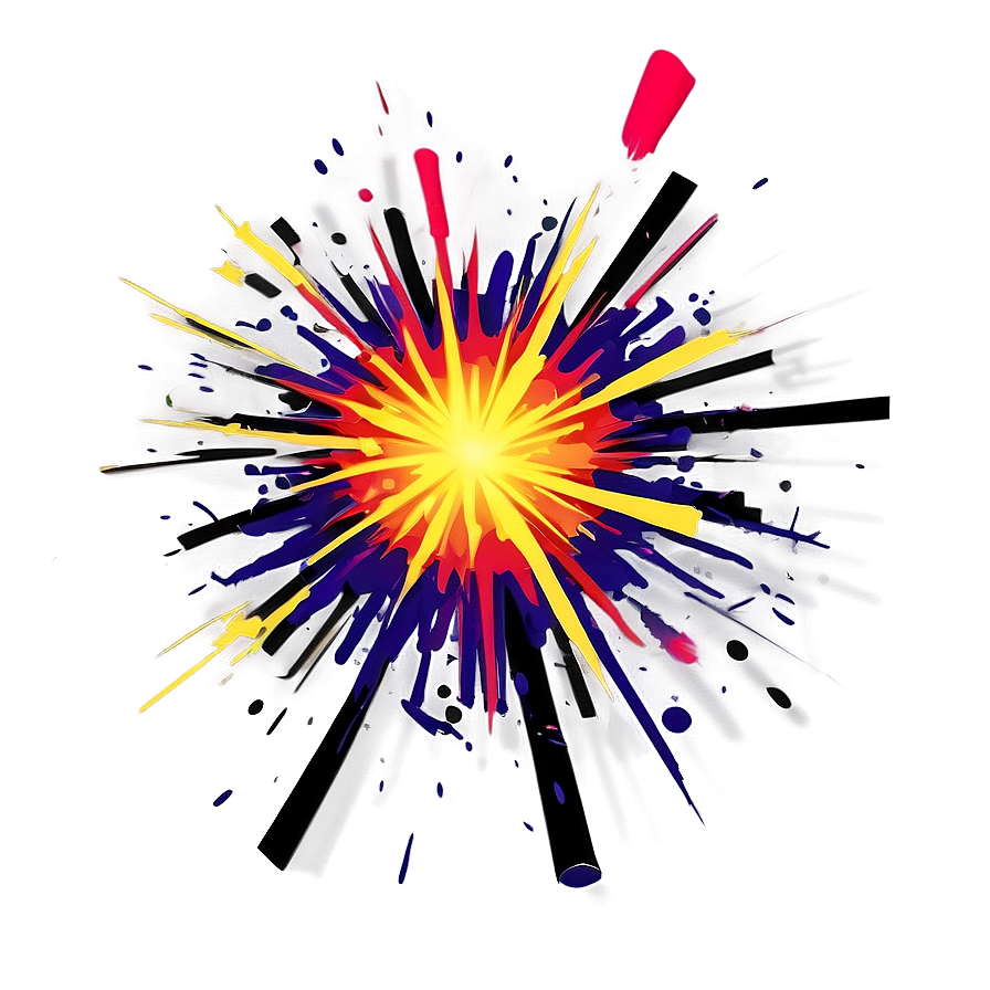 Animated Cartoon Explosion PNG 06212024 PNG image with a transparent background, free high-resolution download