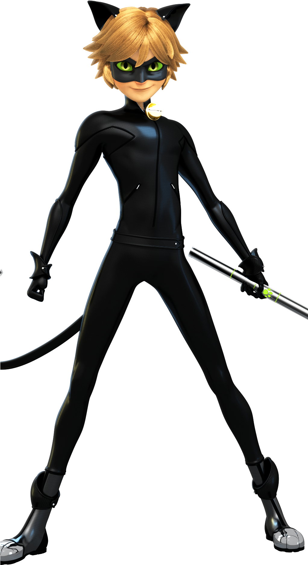 Picture - Miraculous Ladybug Chat Noir Full Body, HD Png Download PNG image with a transparent background, free high-resolution download