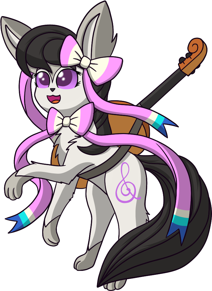 Transparent Cello Bow Png - Cartoon, Png Download PNG image with a transparent background, free high-resolution download