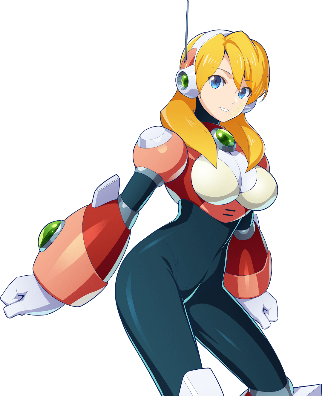 Animated Character Alia Mega Man Series